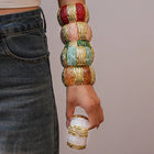 Acrylic Thread Bangle