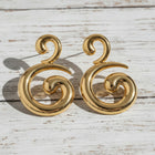 Spiral Teardrop Dangle