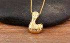 Crystal Bubble Letter