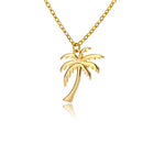 Royal Palm Necklace and Earrings