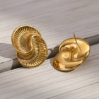 Mara Swirl Studs