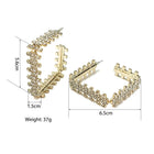 Jenny Square Hoops