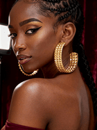 Ara Textured Hoops