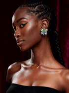 Dainty Butterfly Studs