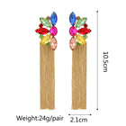 Porsha Tassel Crystal