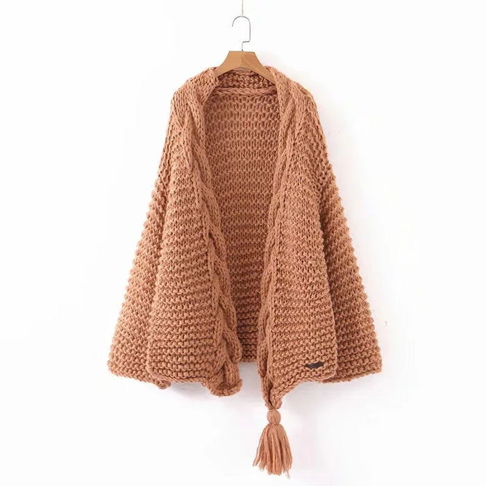 Cozy Tassel Sweater