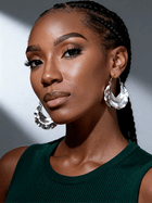 Iriri Brass Hoops