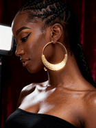 Nessie Oversized Hoops