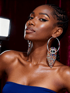 Orati Crystal Hoops