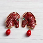 Zebbie Pearl Studs