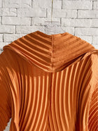 Accordion Pleated Duster