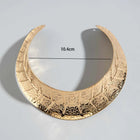 Textured Leaf Collar