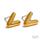 Bubble Letter Studs