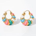 Pastel Chunky Hoops
