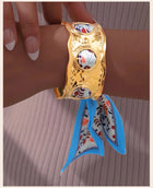 Silk Scarf Cuff