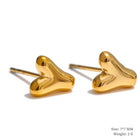 Bubble Letter Studs
