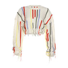 Tassel Crop Sweater