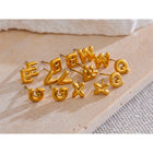 Bubble Letter Studs
