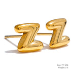 Bubble Letter Studs