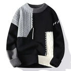 Color Block Knitted Sweater