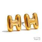 Bubble Letter Studs