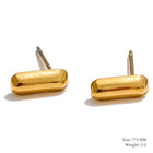 Bubble Letter Studs