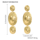 Fara Textured Brass