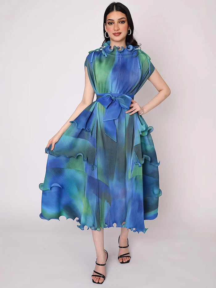 Tie Dye Pleat