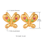 Beatrice Butterfly Studs