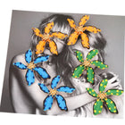 Orchid Statement Studs
