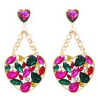 Studded Crystal Heart
