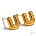 Bubble Letter Studs