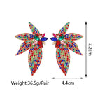 Crystal Wing Studs