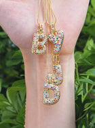 Sparkle Crystal Initial