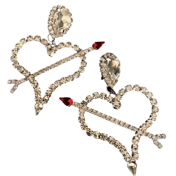 Arrow Heart Crystal
