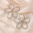 Beaded Petal Studs