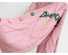 Pink Embroidered Collage