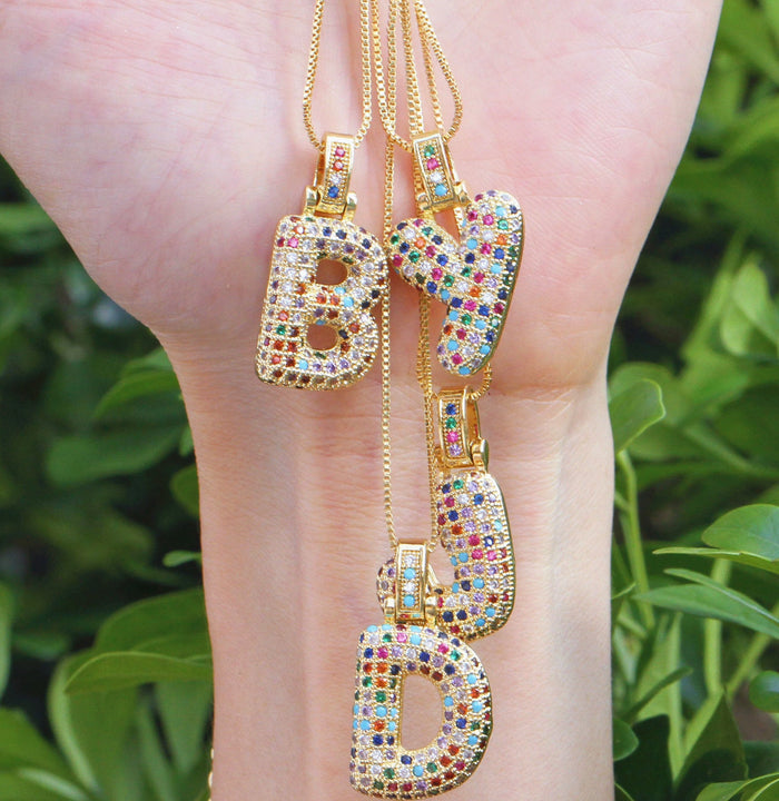 Sparkle Crystal Initial