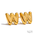 Bubble Letter Studs
