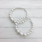 Pearly Luxe Hoops