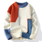 Color Block Knitted Sweater