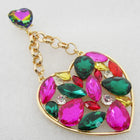 Studded Crystal Heart