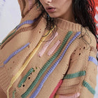 Tassel Crop Sweater