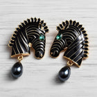 Zebbie Pearl Studs
