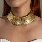 Textured Leaf Collar