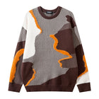 Camo Contrast Sweater