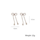 Bow Crystal Tassel
