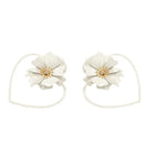 Side Heart Studs