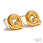 Bubble Letter Studs