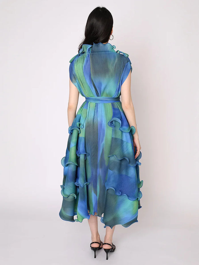 Tie Dye Pleat